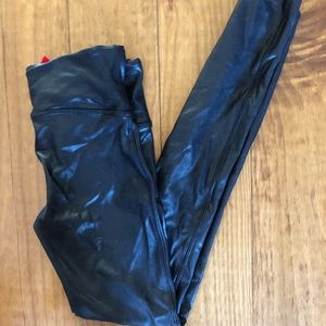 Spanx Faux Leather Leggings